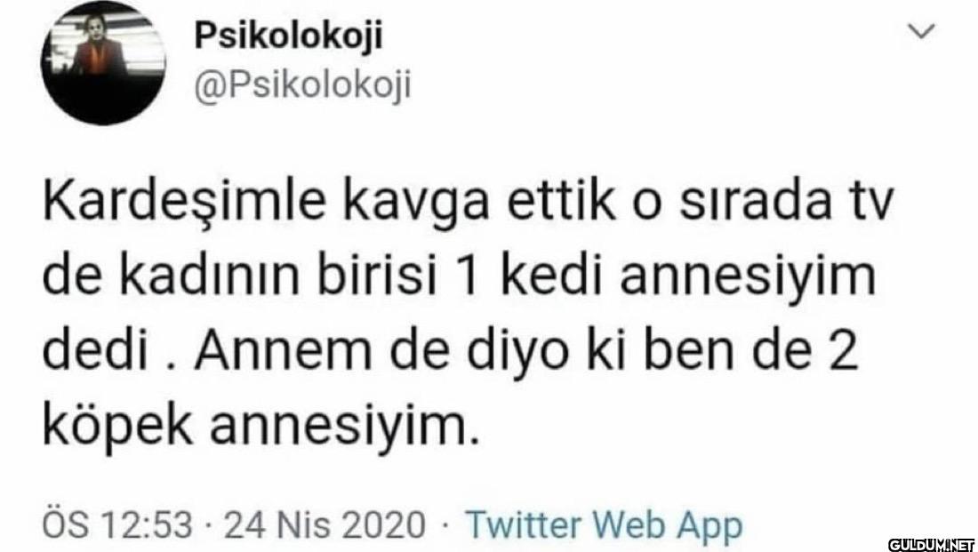 Kardeşimle kavga ettik o...