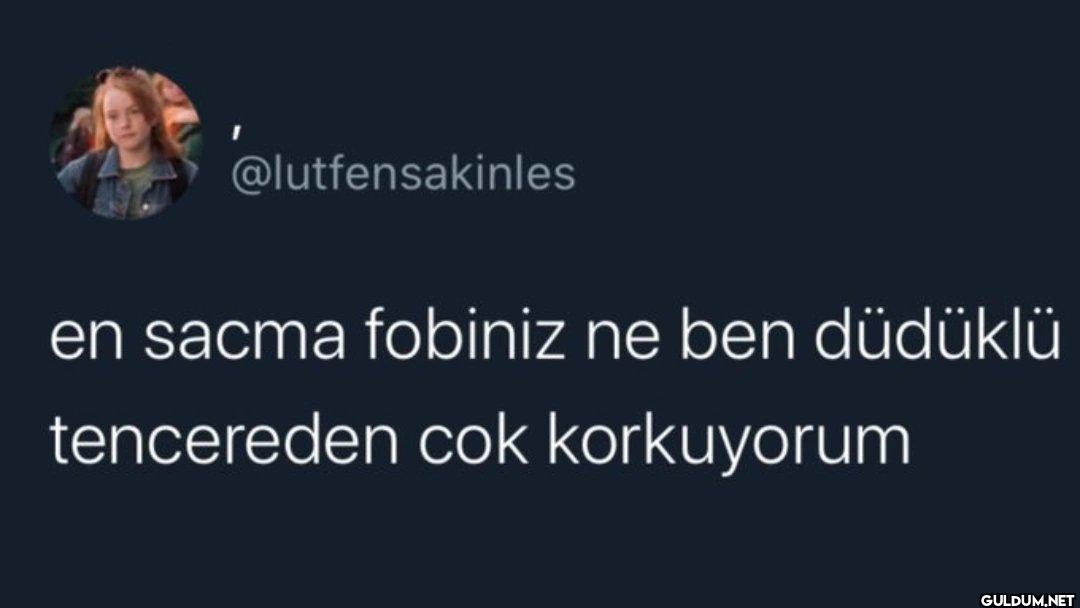 en sacma fobiniz ne ben...