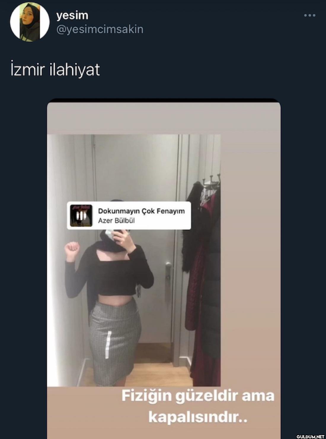 İzmir ilahiyat Dokunmayın...