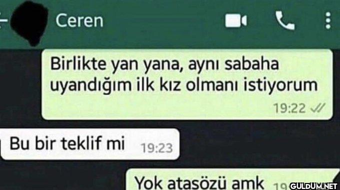 Ceren Birlikte yan yana,...