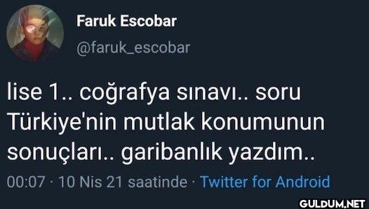 lise 1.. coğrafya sınavı.....
