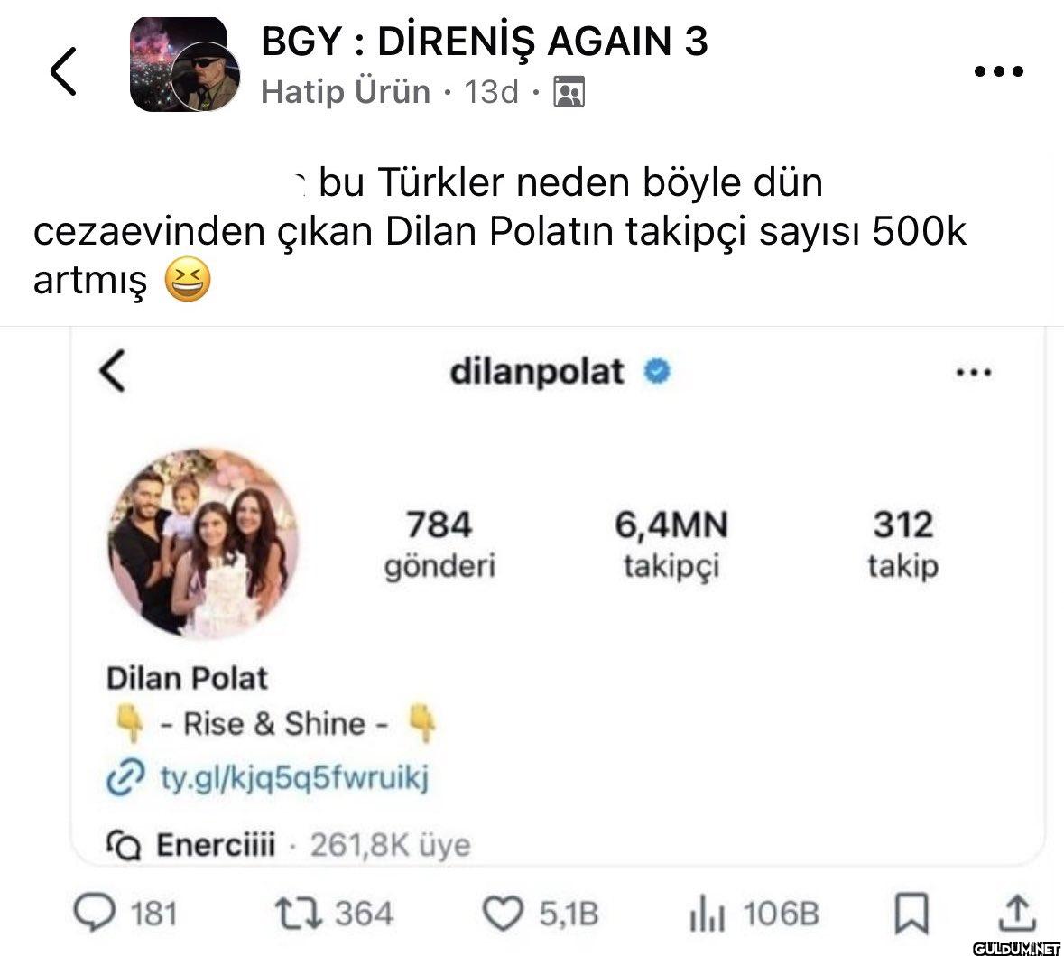 Biz Türkler’de neden suçlu...