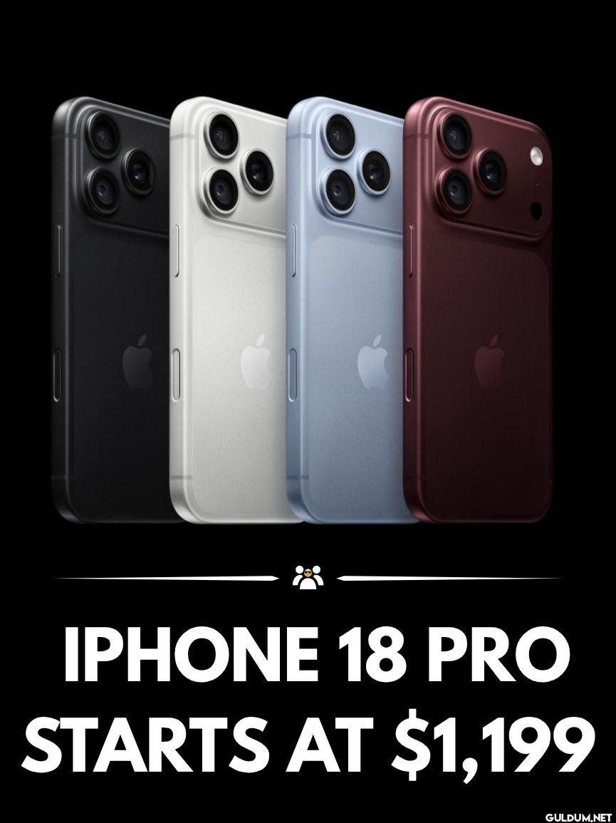 Apple, yeni iPhone 18 Pro...