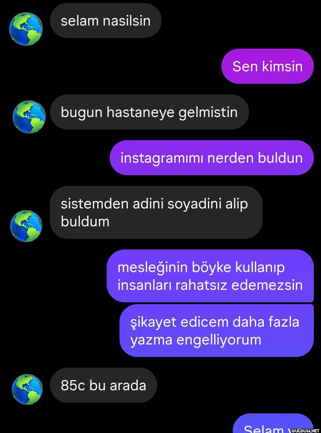 böyle sapıklarla...