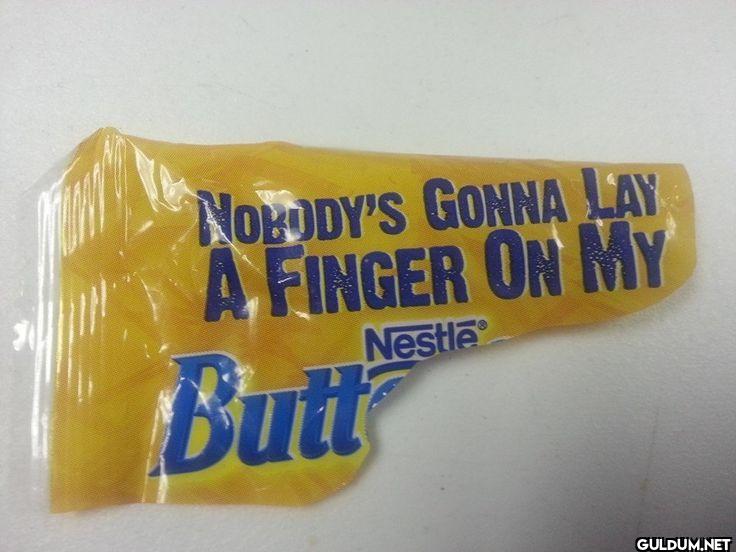 NOBODY'S GONNA LAY A...