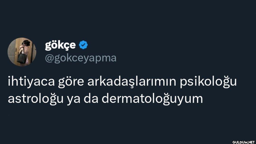 ihtiyaca göre...