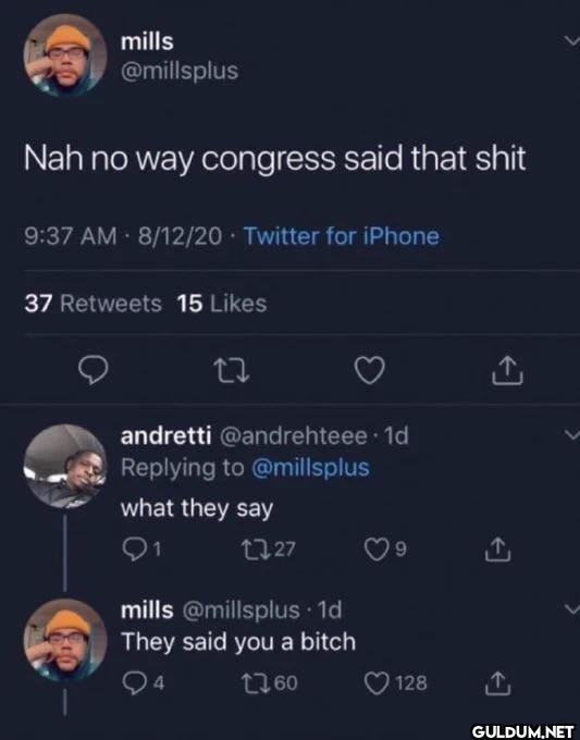 Nah no way congress said...