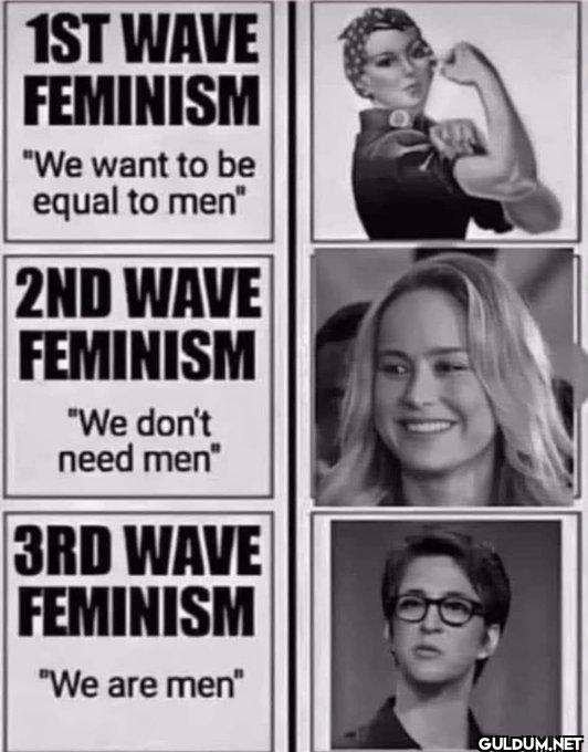 🤷‍♂️    1ST WAVE FEMINISM...