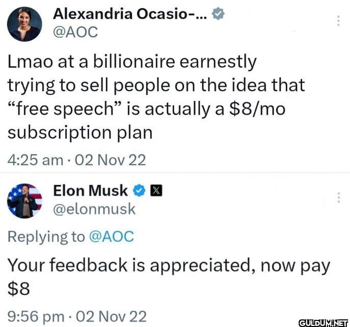 Lmao at a billionaire...