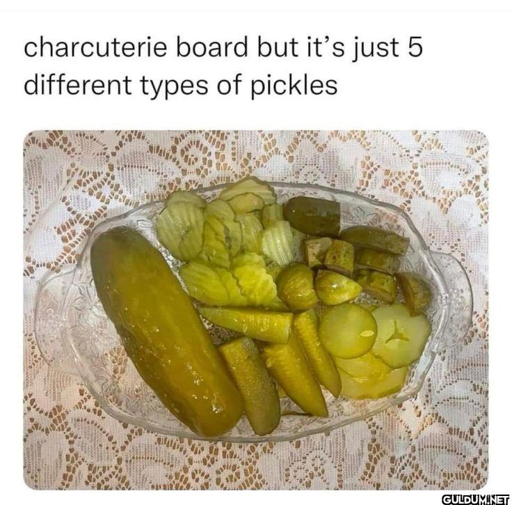 charcuterie board but it's...