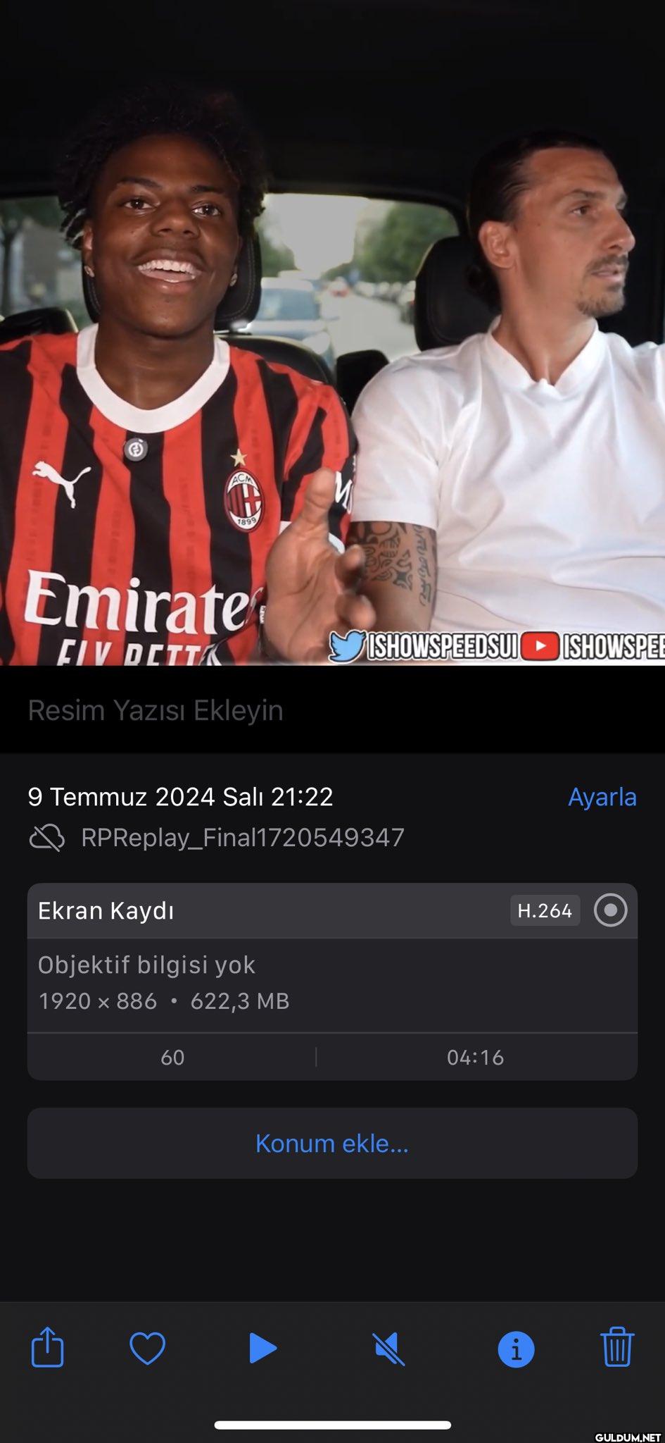 çalarken mi he tamam kanka...