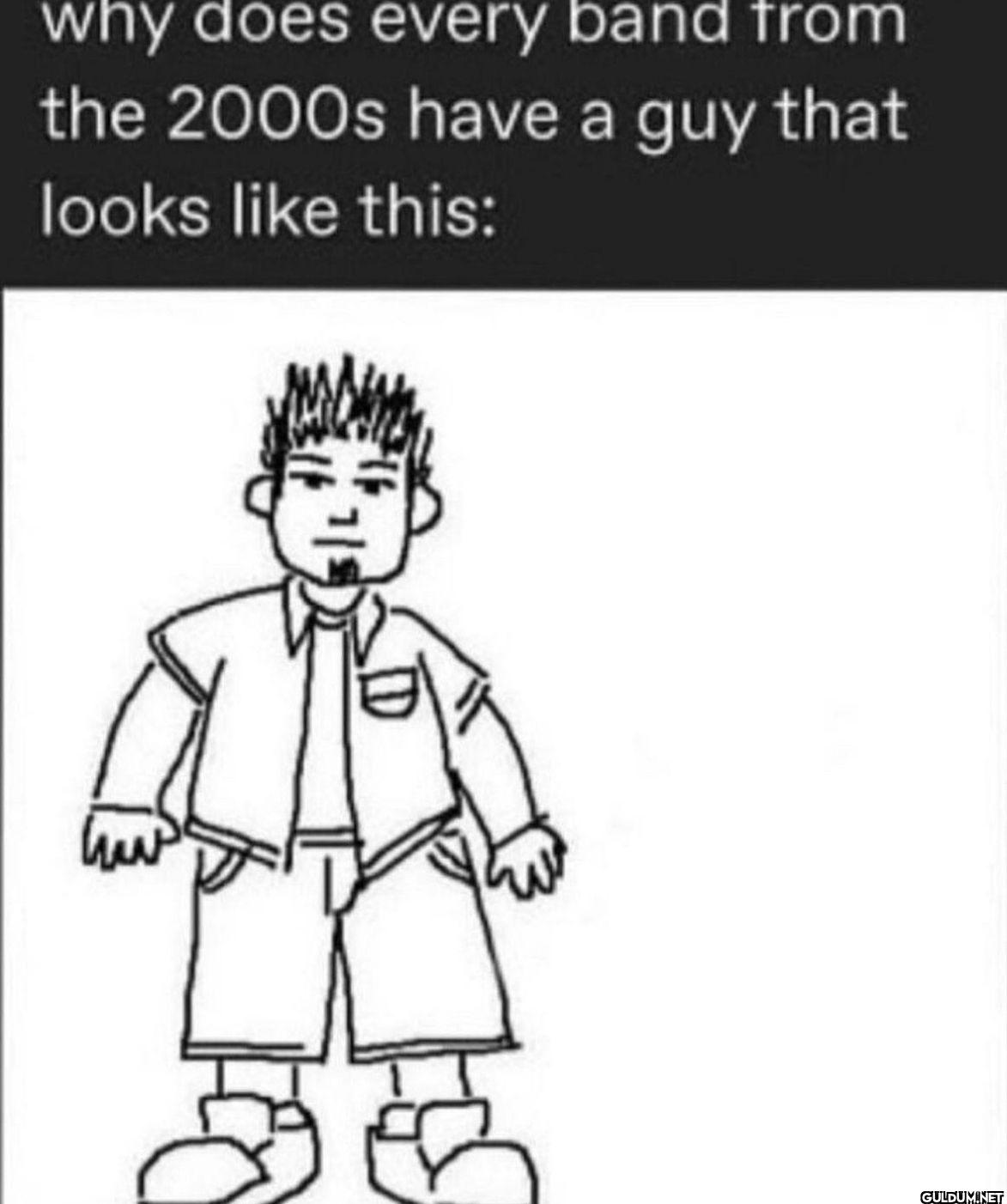 why does every band from...