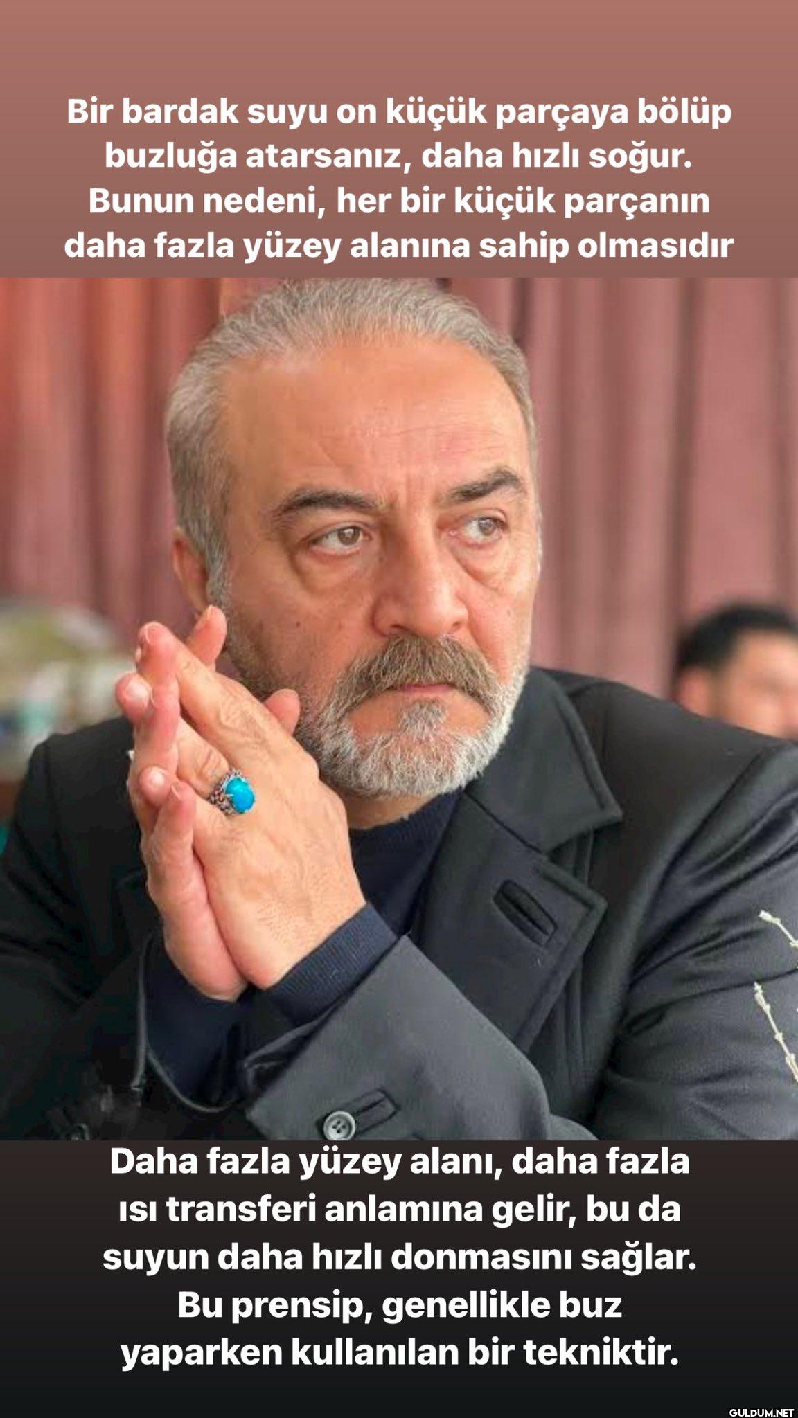Bir bardak suyu on küçük...