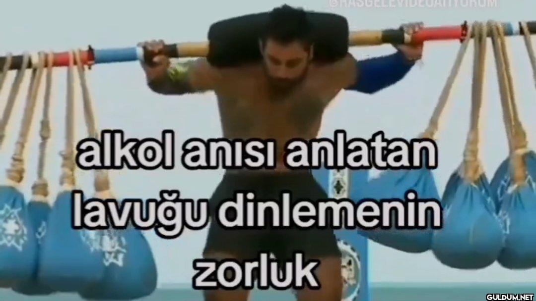 alkol anısı anlatan lavuğu...