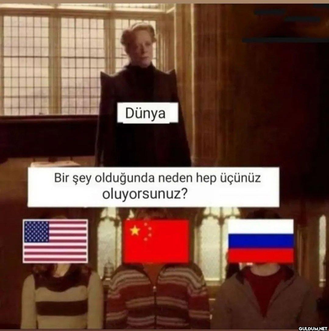 Dünya Bir şey olduğunda...