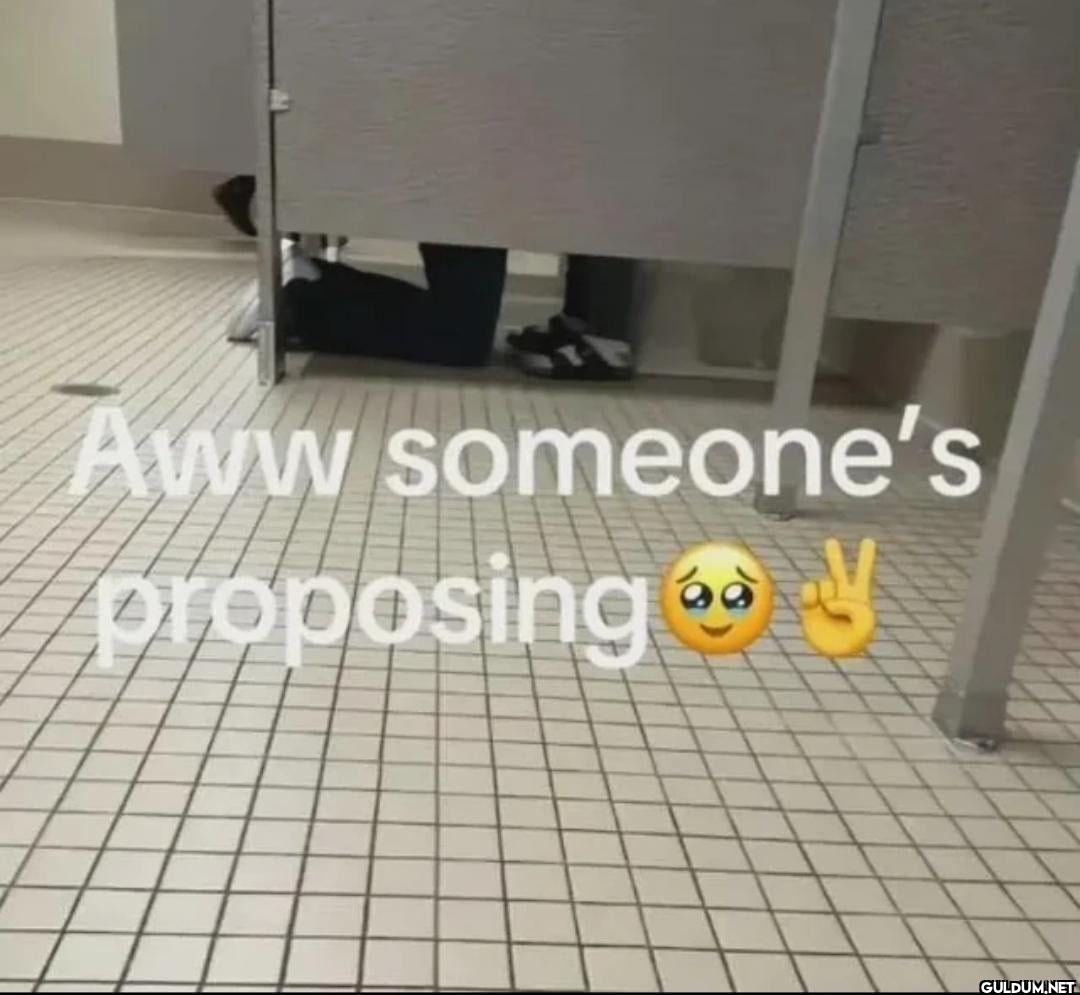 Aww someone's 68 proposing y