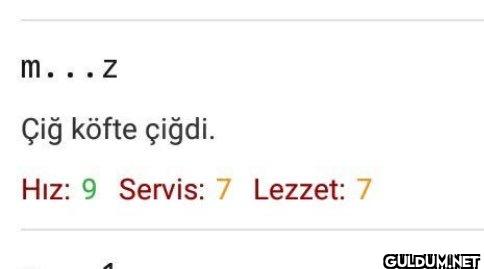 m...Z Çiğ köfte çiğdi....