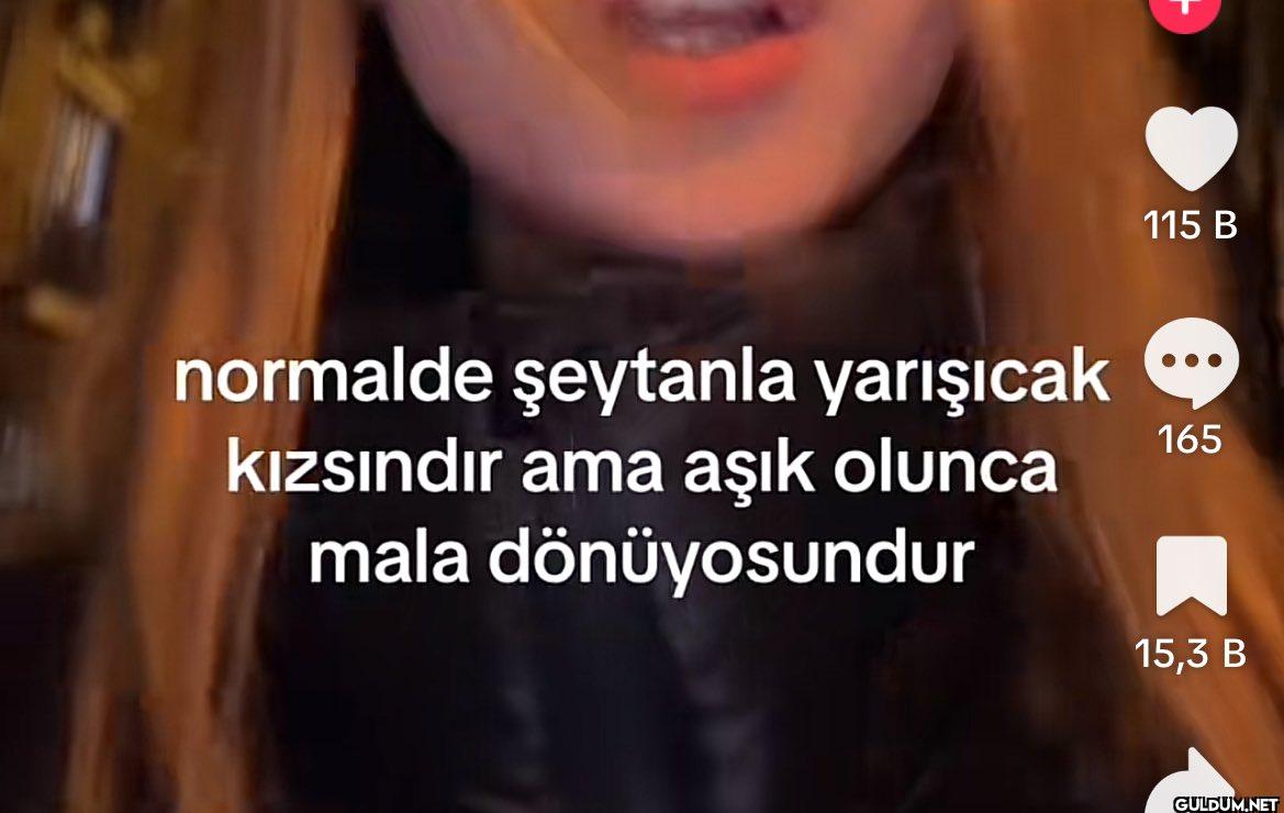 115 B normalde şeytanla...