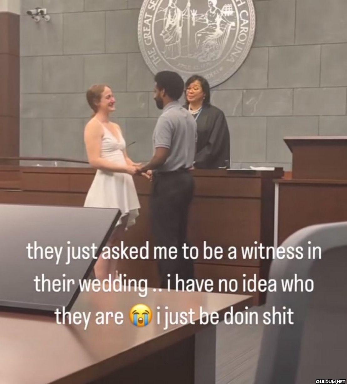 DERE they just asked me to...