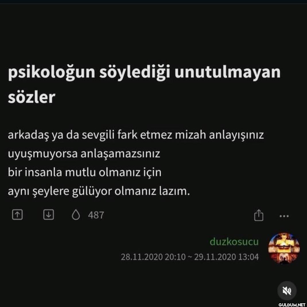 psikoloğun söylediği...