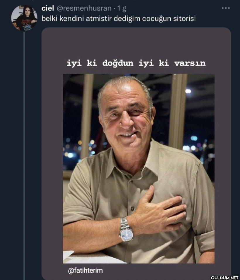 . 1 g belki kendini...