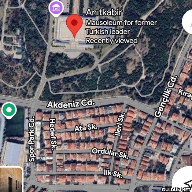 Anıtkabir'in çevresindeki...