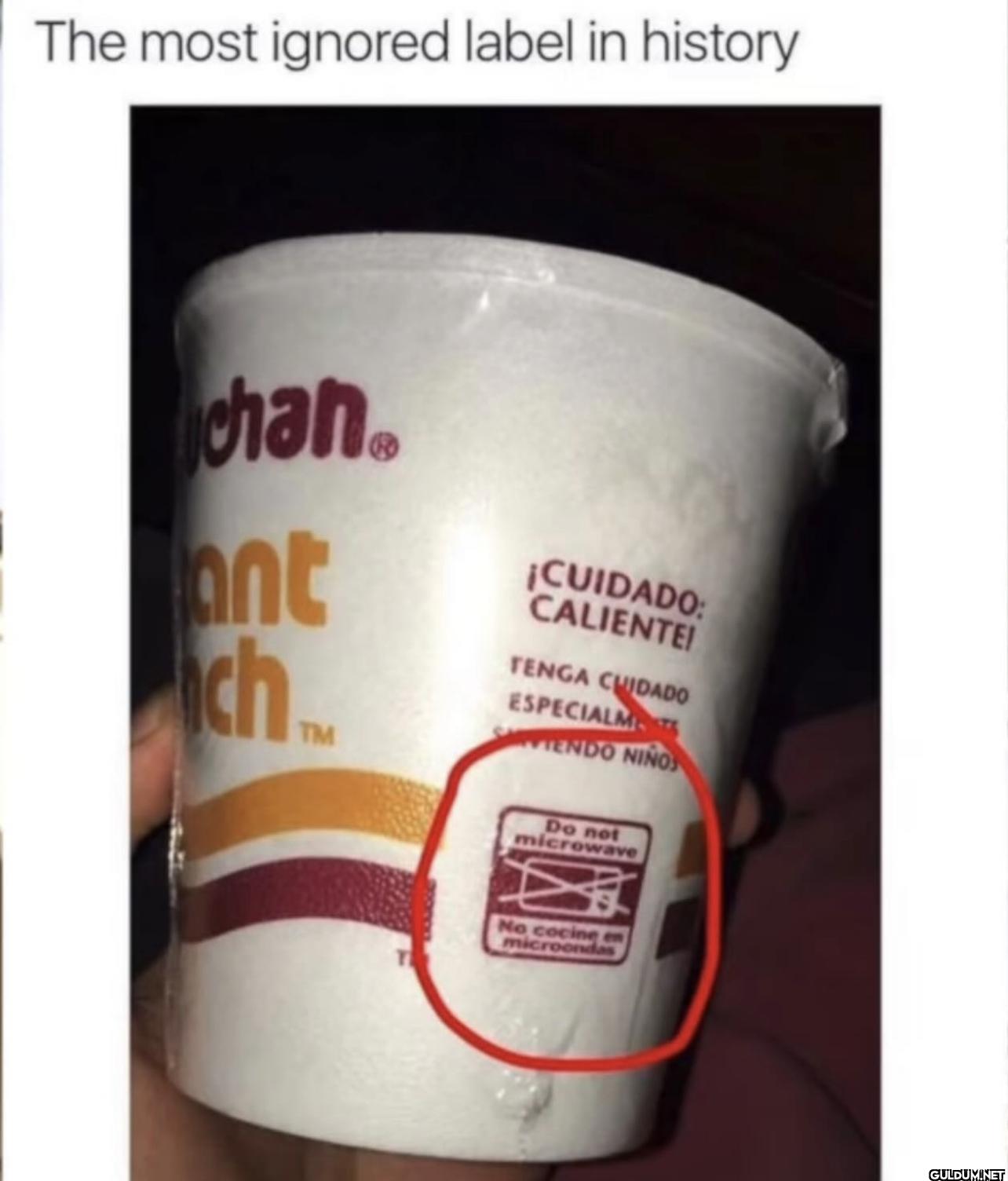 The most ignored label in...