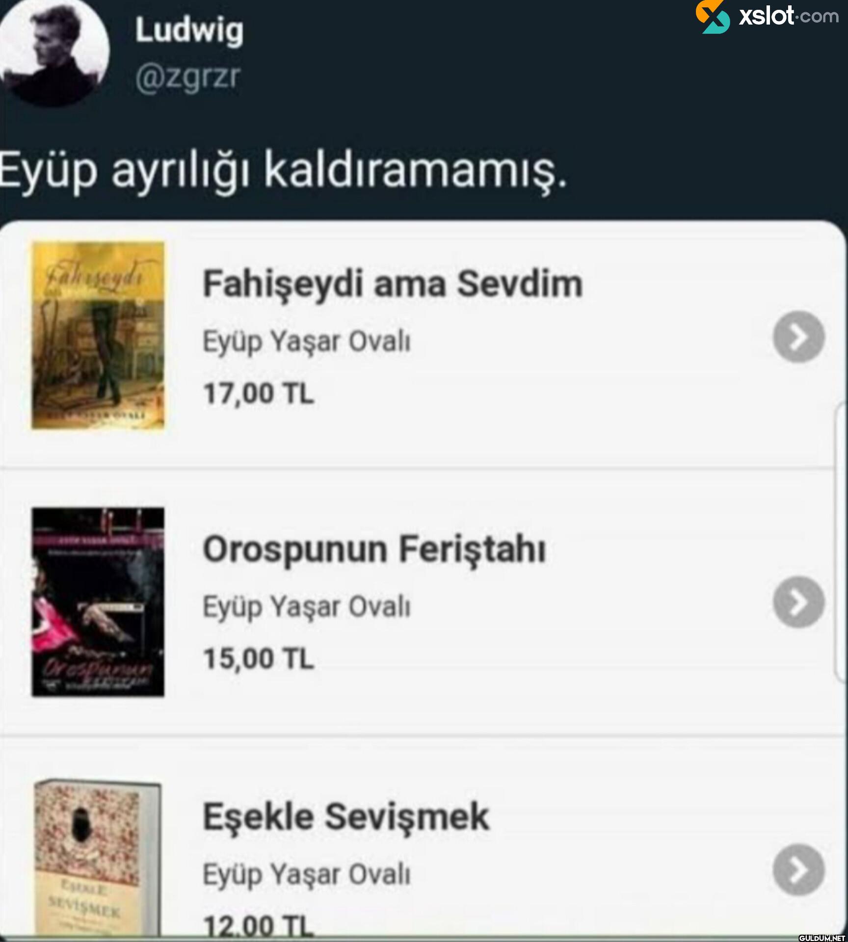 Eyüp ayrılığı...