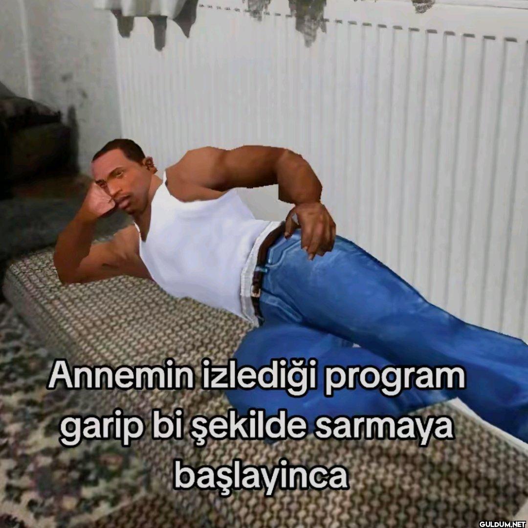 L Annemin izlediği program...
