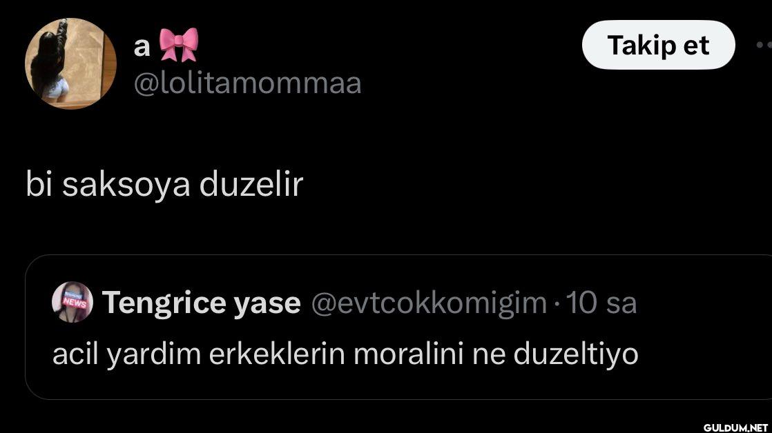 bi saksoya duzelir Takip...