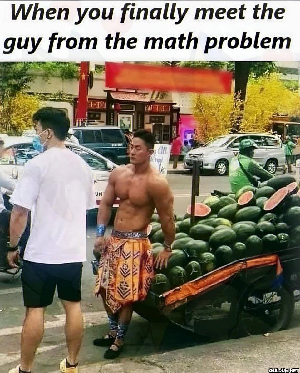When you finally meet the...