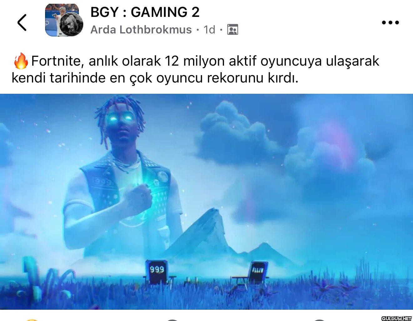 🔥Fortnite, anlık olarak 12...