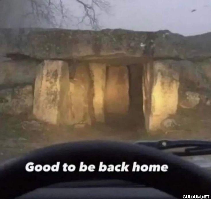 Good to be back home