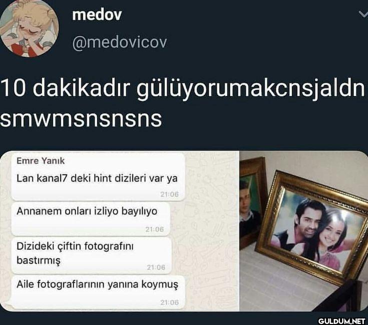 10 dakikadır...