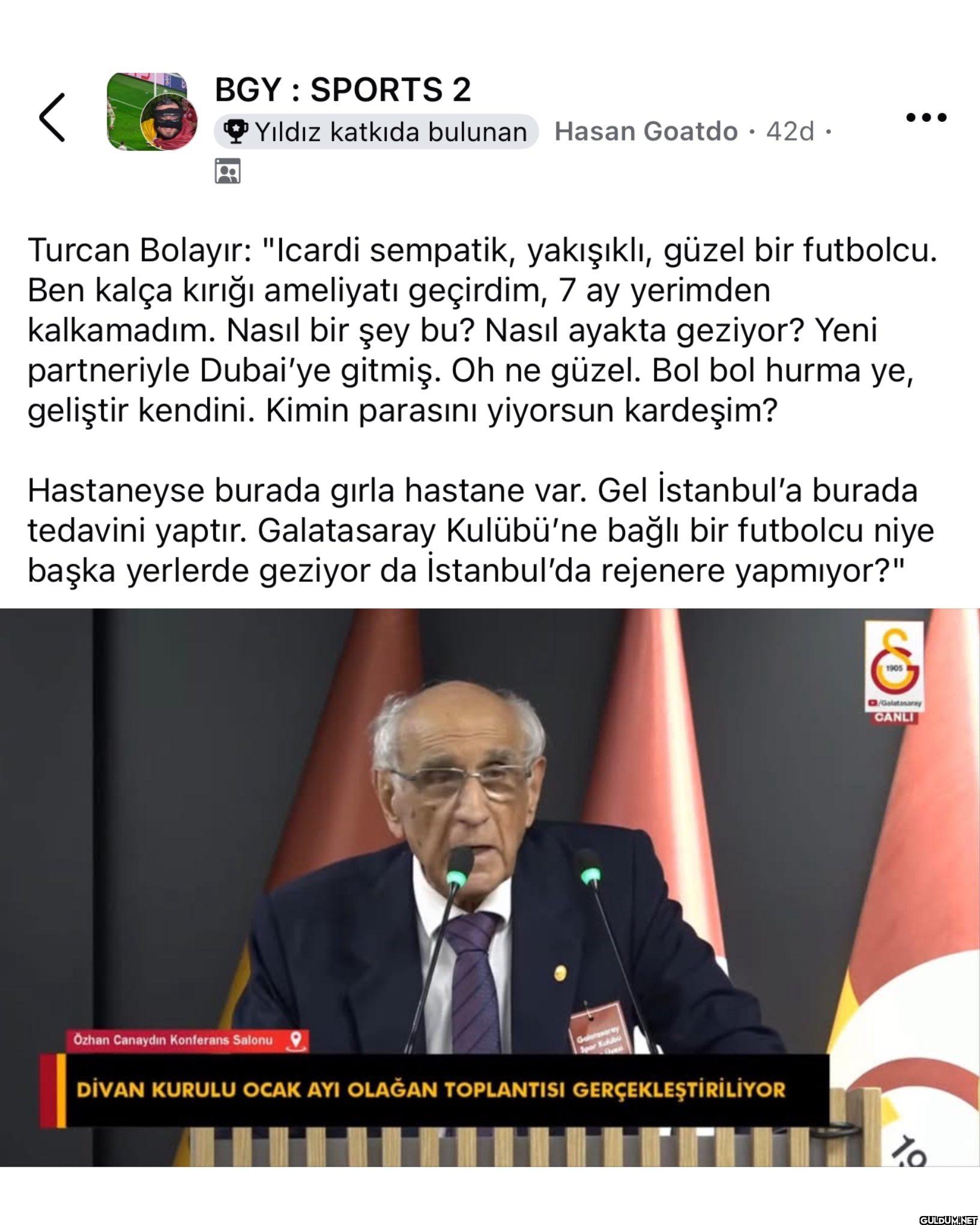 Tuncay Bolayır’dan, Icardi...