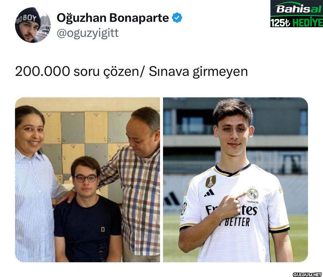 200.000 soru çözen/ Sınava...