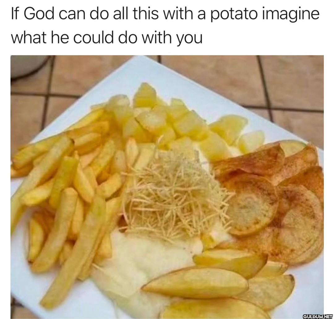 ︎ ︎ ︎ ︎ ︎    If God can do...