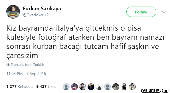 Follow Kız bayramda...