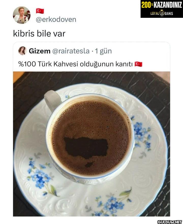 kibris bile var Gizem...