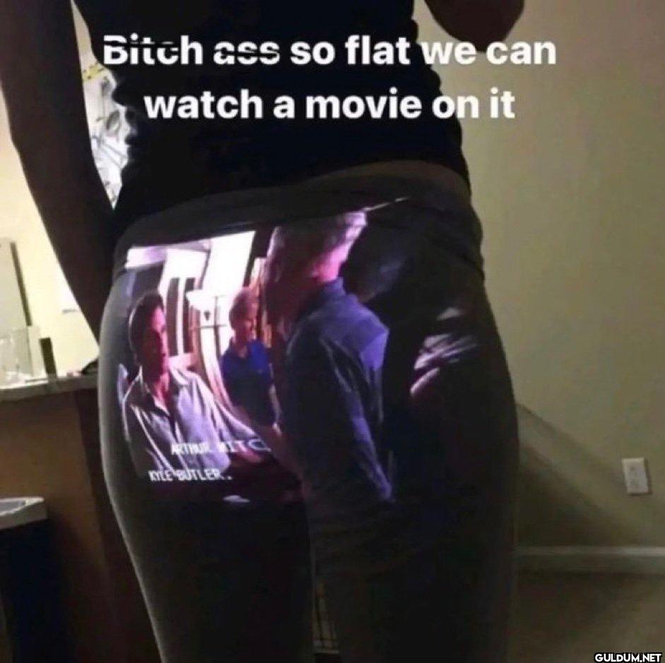 💀💀    Bitch ass so flat we...