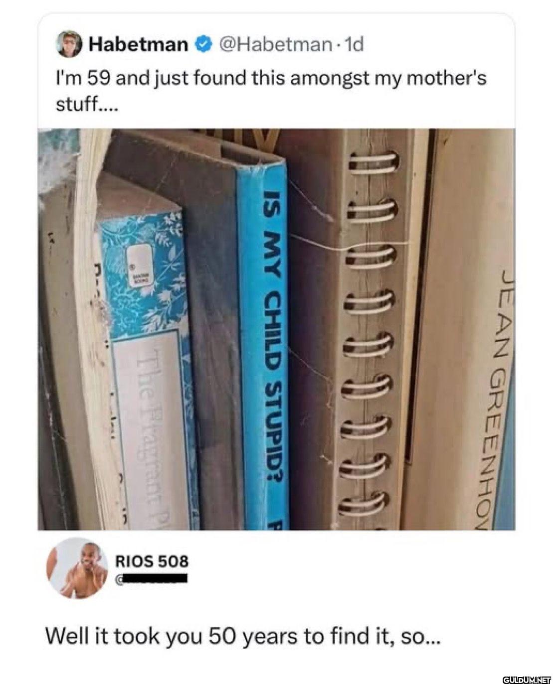 I'm 59 and just found this...