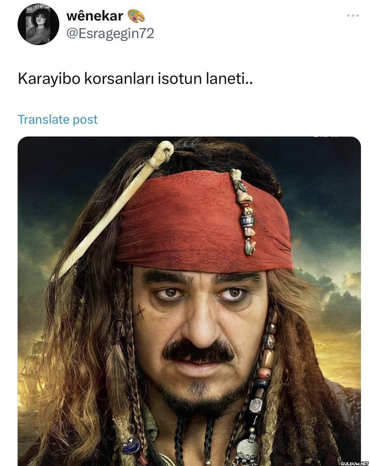 Karayibo korsanları isotun...