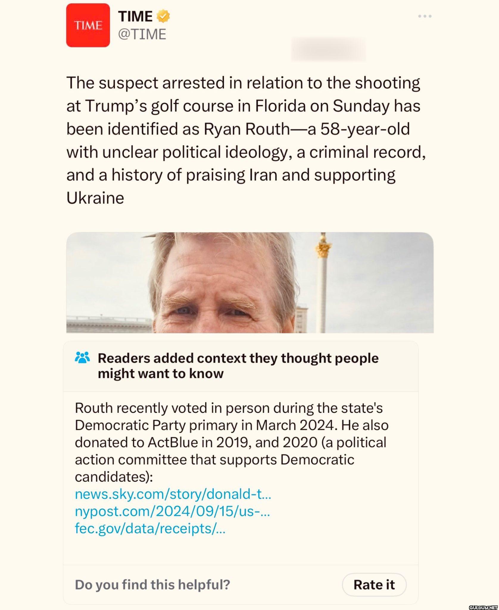 The suspect arrested in...