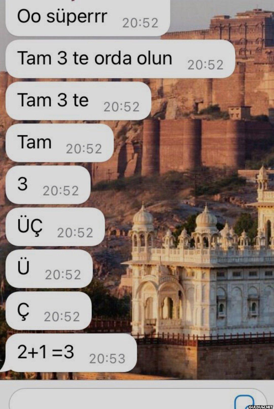 Oo süperrr 20:52 Tam 3 te...