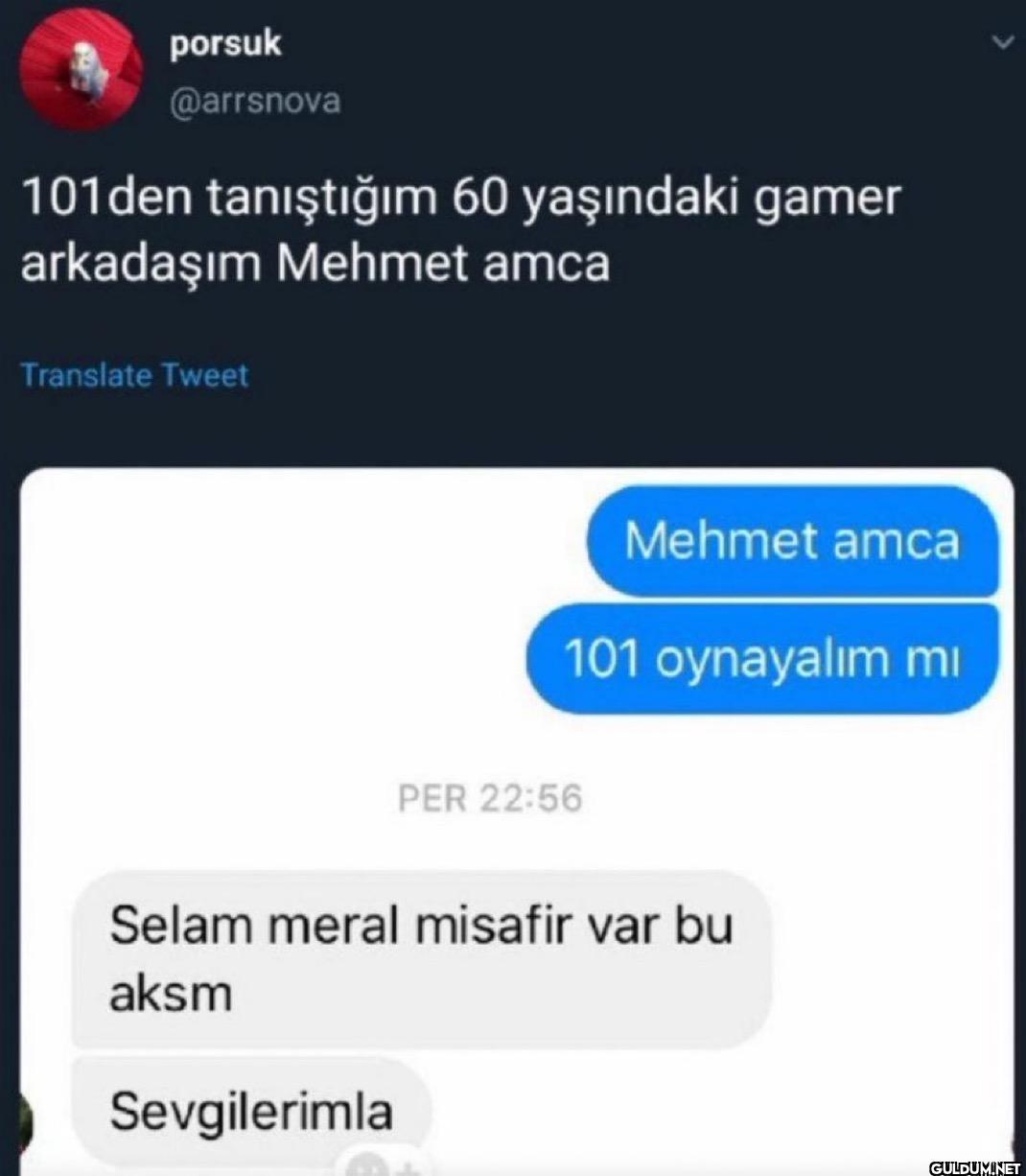 101den tanıştığım 60...
