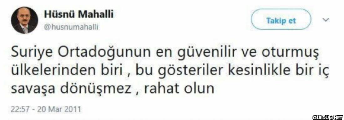 Takip et Suriye...