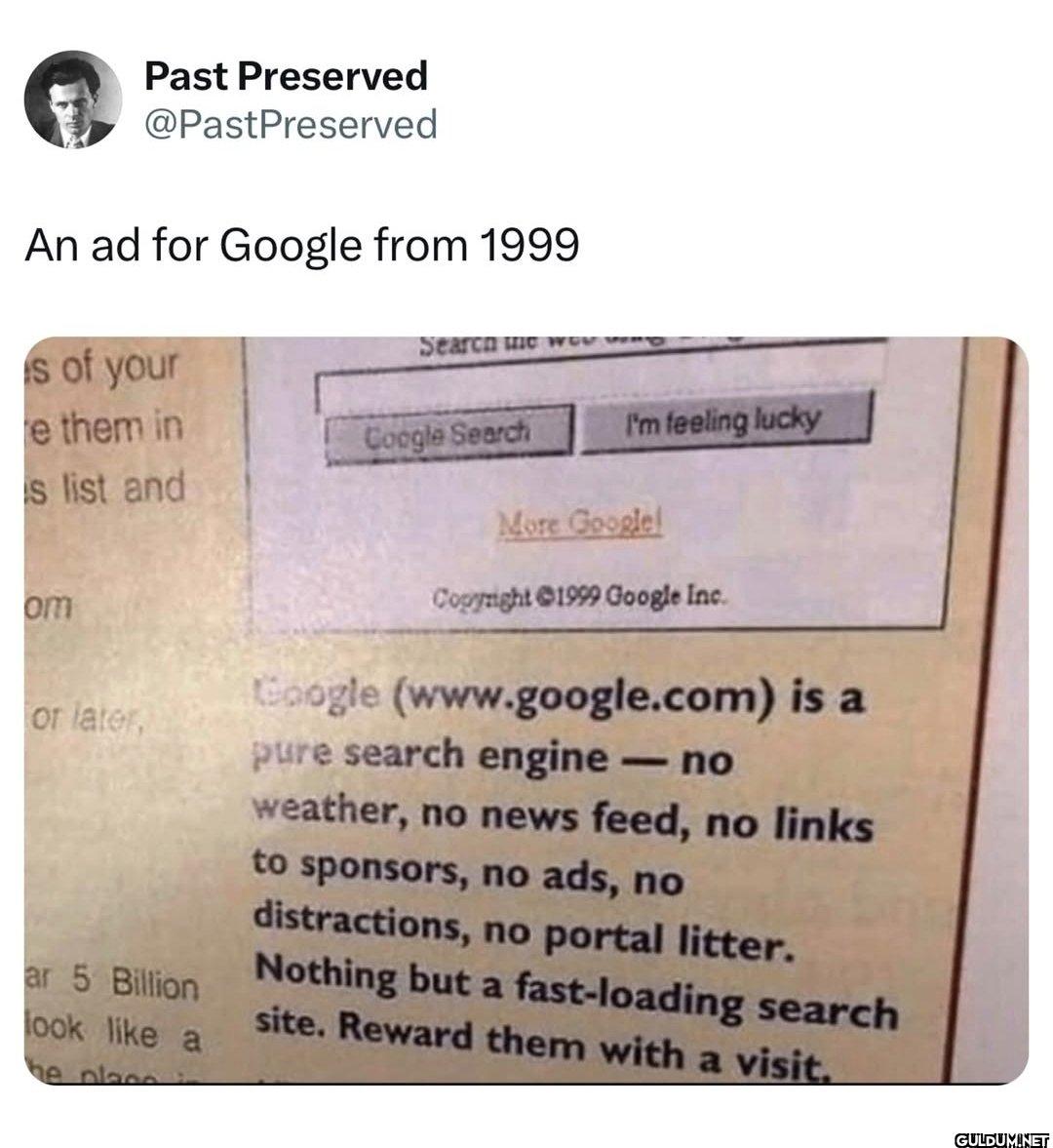 How times have changed... ...