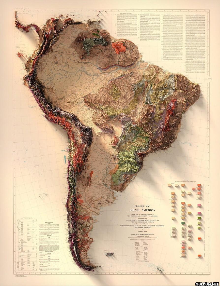 Geological map of South...