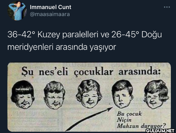 36-42° Kuzey paralelleri...