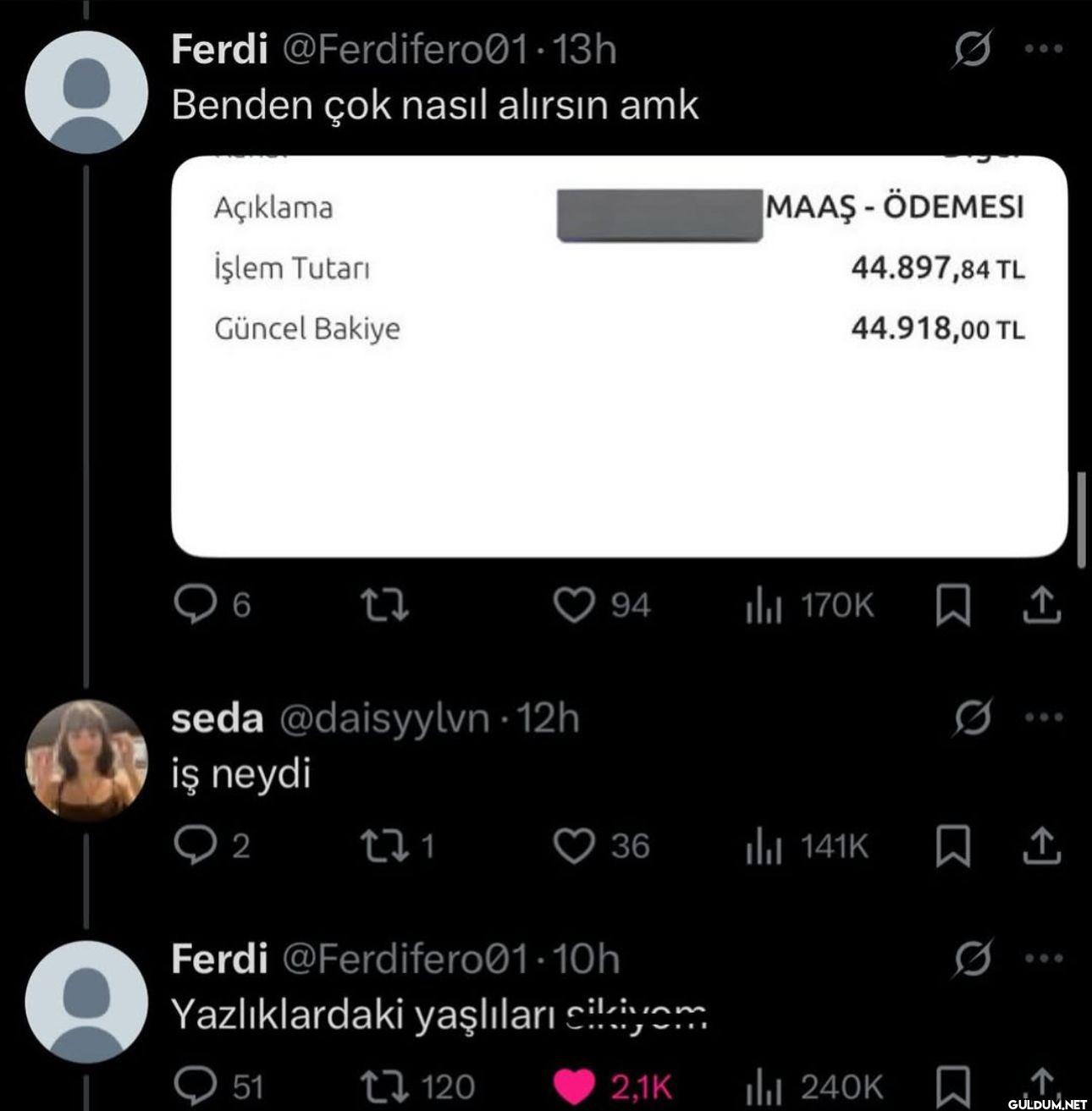 Şöyle bir iş arayışındayım...